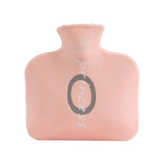 레터링 보온 물주머니(800ml) (핑크)