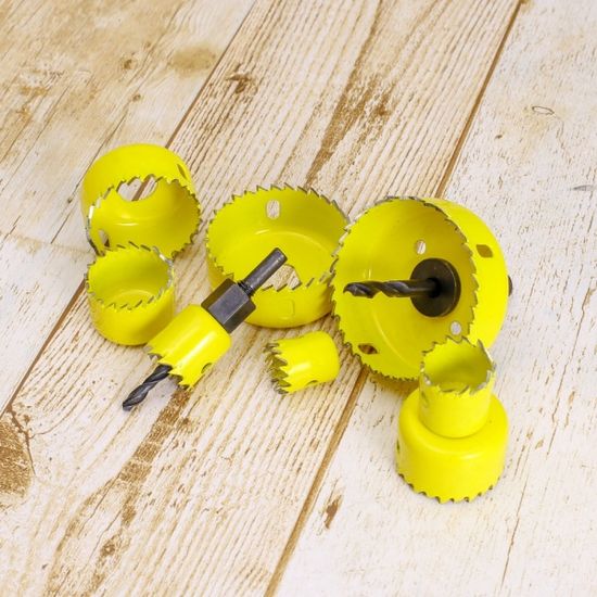 목공용 홀쏘 보링비트 8종세트 목재 홀캇타 아바