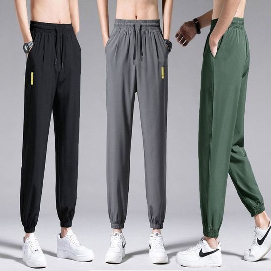 남자 차르르 얇은 조거 팬츠 여름 WC53FE5