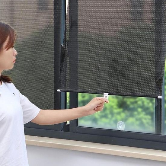 뚝딱 햇빛가리개 롤업 차량용 썬블럭 1초설치 썬가드 