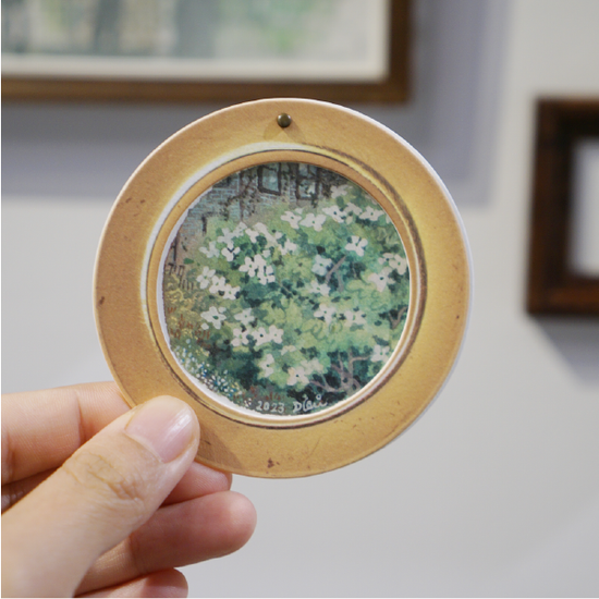 [액자 속의 그림] 브루클린 풍경 1. 산딸나무