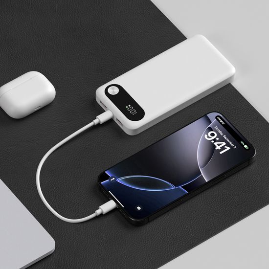 이어맥 초슬림 3포트 고속충전 보조배터리 10000mAh