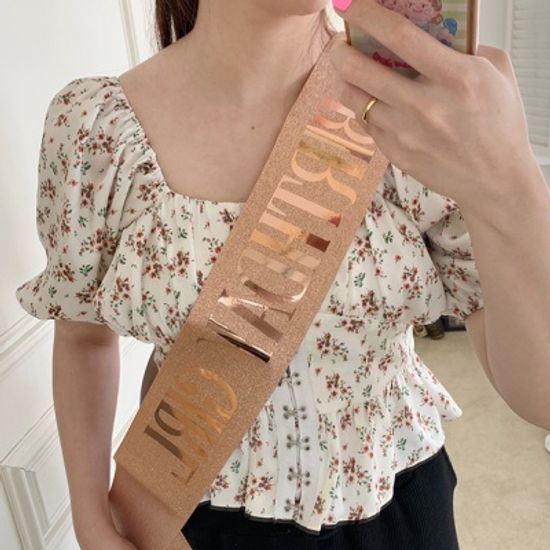 Girl Gorgeous Shoulder Ribbon 걸고져스어깨띠