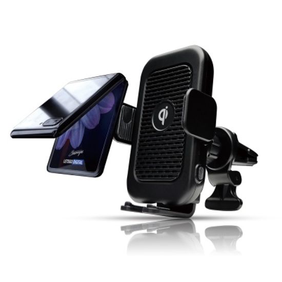 이쏘코리아 차량용 무선충전기 거치대 15W 갤럭시 Z