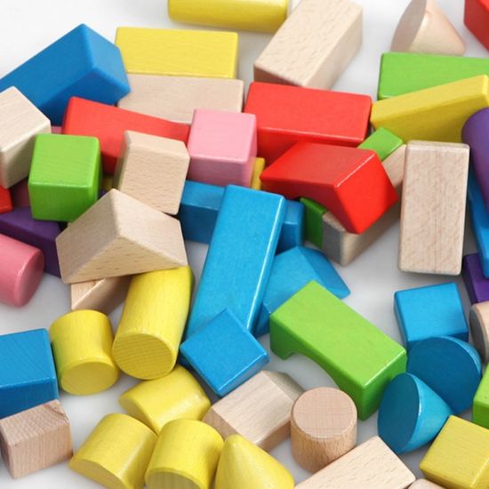 토도리브로 원목 블럭100pcs