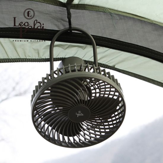 [레오폴디] BLDC 캠핑용 리모컨 삼각대 선풍기