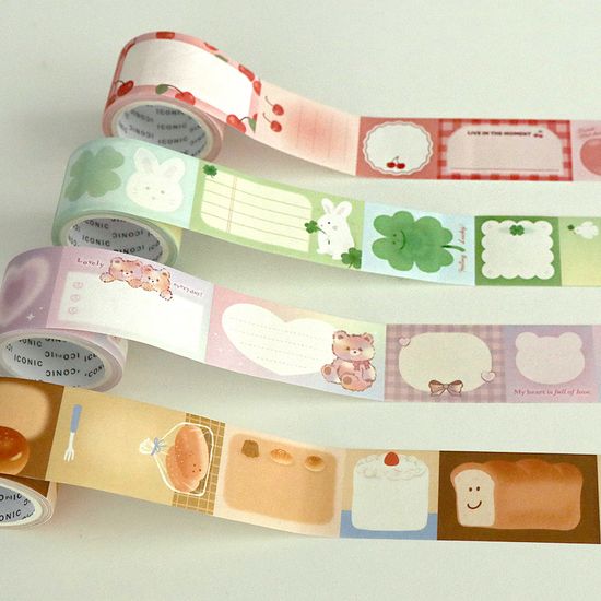 아이코닉 슈가 점착 롤메모지