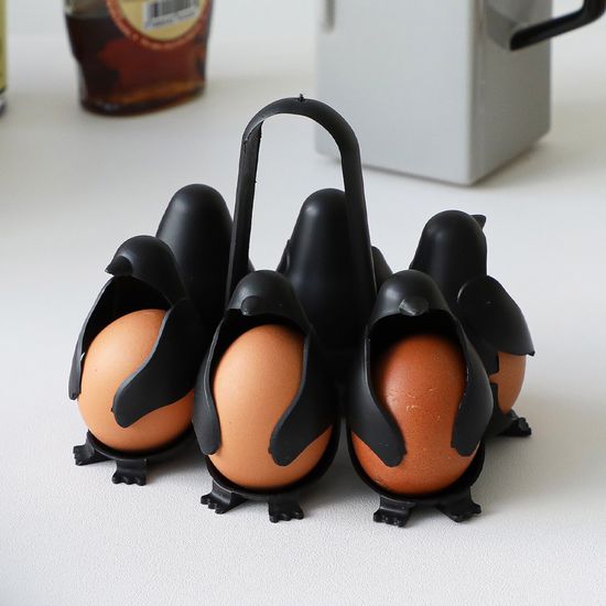 펭귄 계란홀더 달걀 보관 케이스