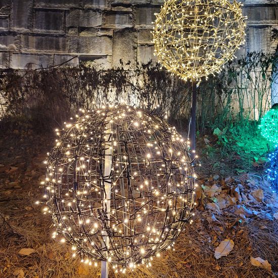 [도토로]은하수 500구 검정선 LED 웜색 지니전구(50M)