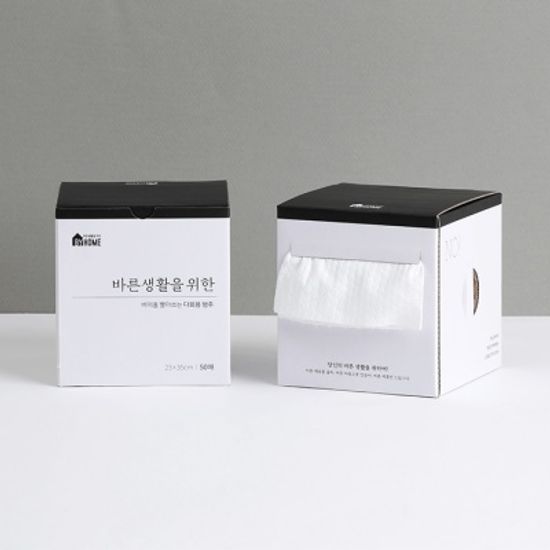 [바이홈] 바른생활 수세미120매+행주100매 set