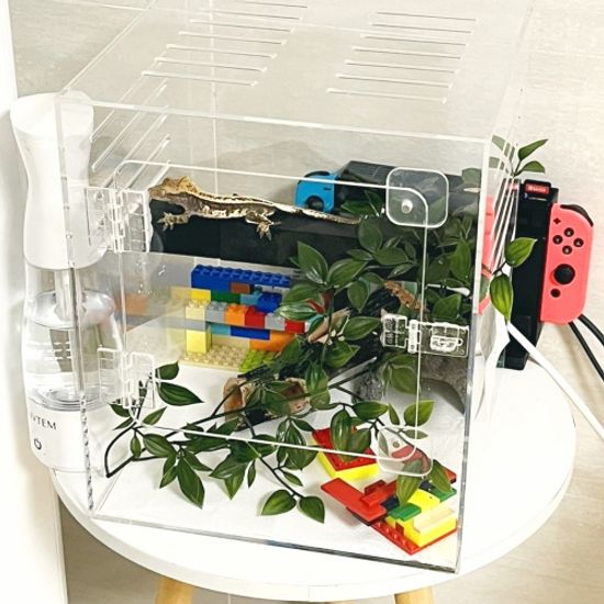 아크릴 투명 도마뱀 파충류 사육장 주문제작