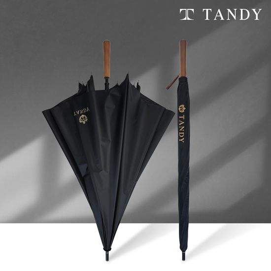 탠디 75 카본 자동 우드손잡이 장우산