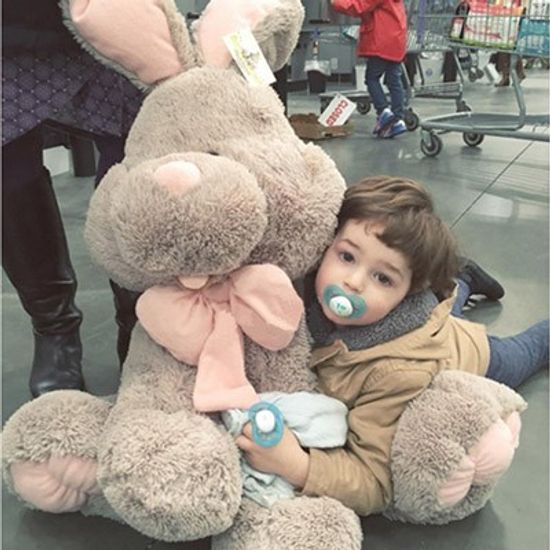 이비자 대형 토끼 애착인형 70cm