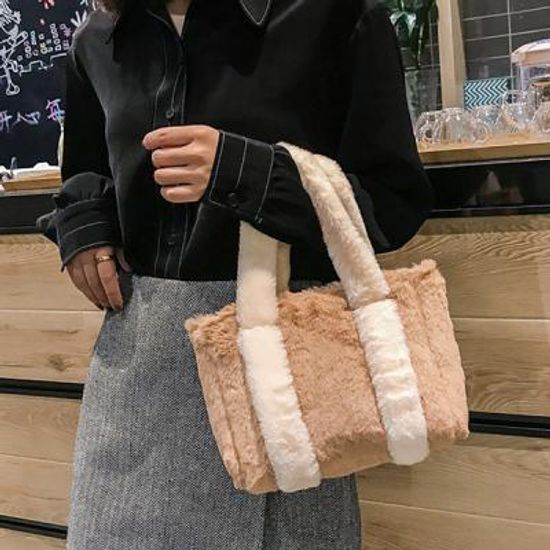 달링유 페이크퍼 포근 숄더백 크로스백