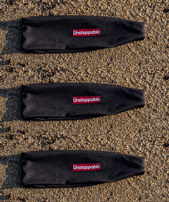 3PACK 어센틱 레드박스 블랙 - 쿨링 스판 스포츠 헤어