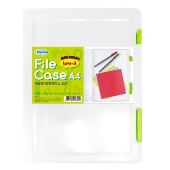 [카파맥스] 러브잇화일케이스(중)20P 투명 [개1] 264090