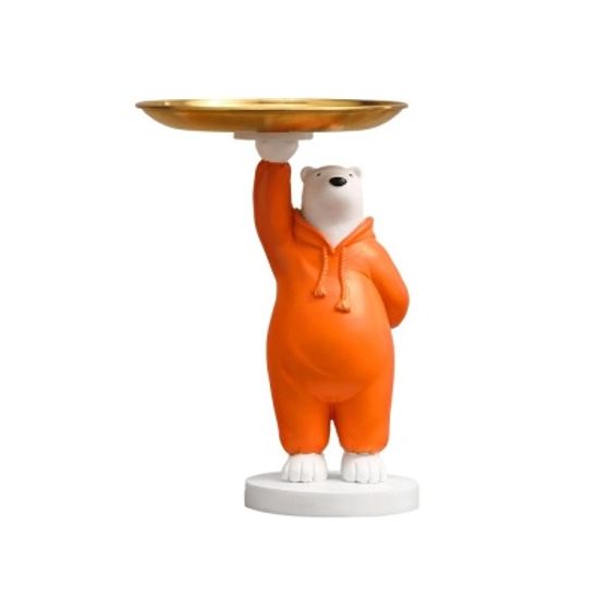 후드티 북극곰 서빙 차키 트레이 안경 다용도 보관함