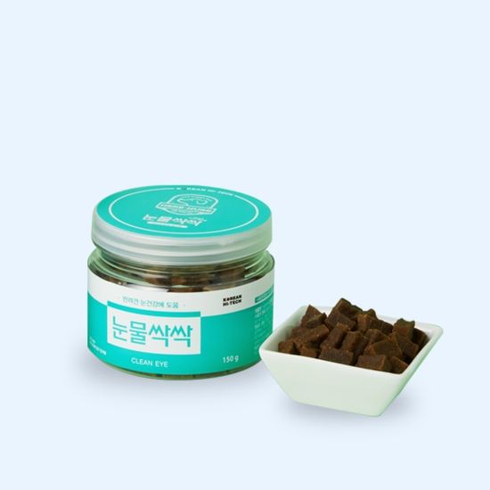 강아지 눈 영양제 눈물 자국 간 보조제 눈물싹싹 150g