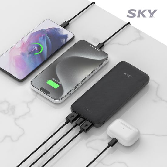 [1+1] 스카이 필 20W 고속 10000mAh 보조배터리 S10PD