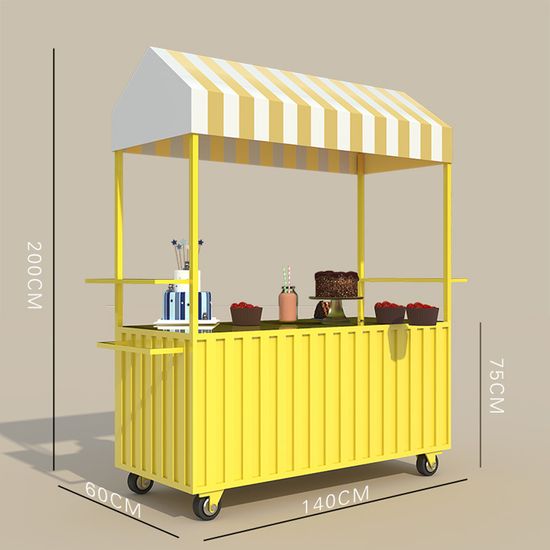 플리마켓 이동식 행사 전시 판촉 노점상 매대B-140CM