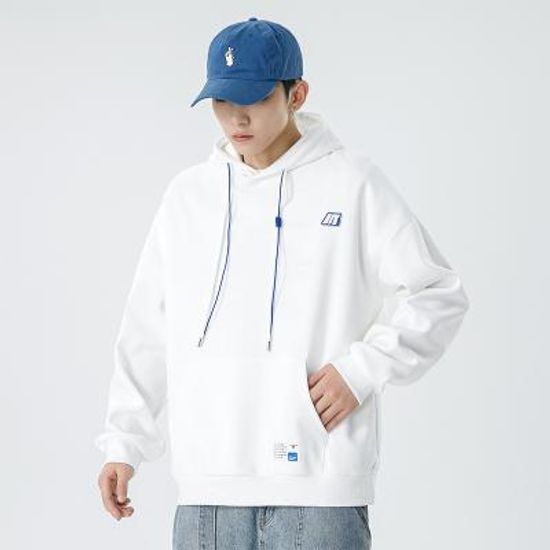 하이온더베이직 남성 박시핏 캐주얼 후드 FZZ004