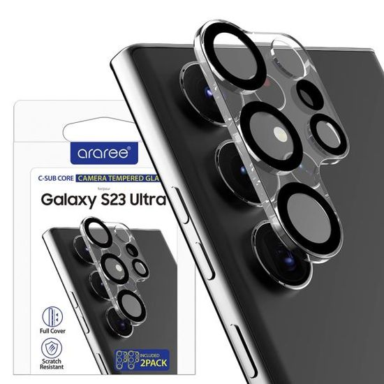 갤럭시S23 울트라 카메라 강화유리 필름 C서브
