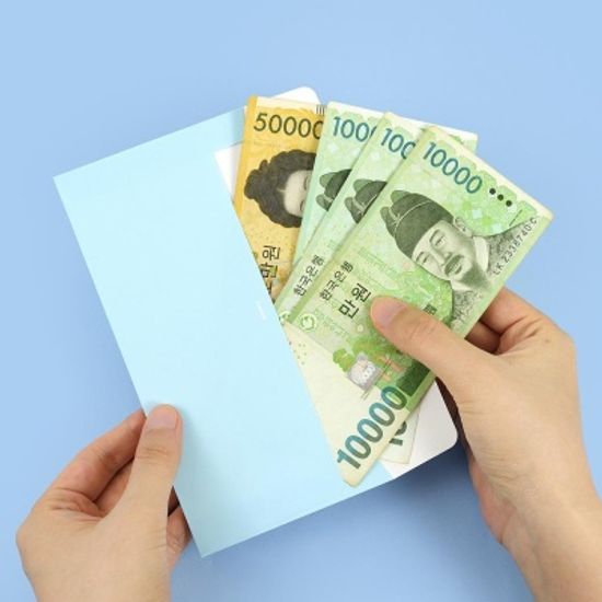 핑크풋 고래가로봉투세트