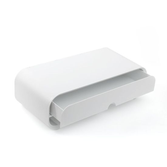 라운드업 모니터 받침대 수납정리 데스크정리