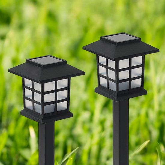 [솔라가든] LED 태양광 정원등 2p세트 H-4(백색) 잔디