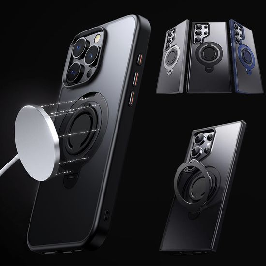 갤럭시 s25 s24 맥세이프 호환 360 회전 링 폰 케이스