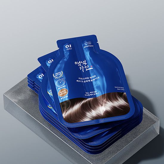 염색가인 3분 셀프 새치 커버 천연 염색제 3박스 15회