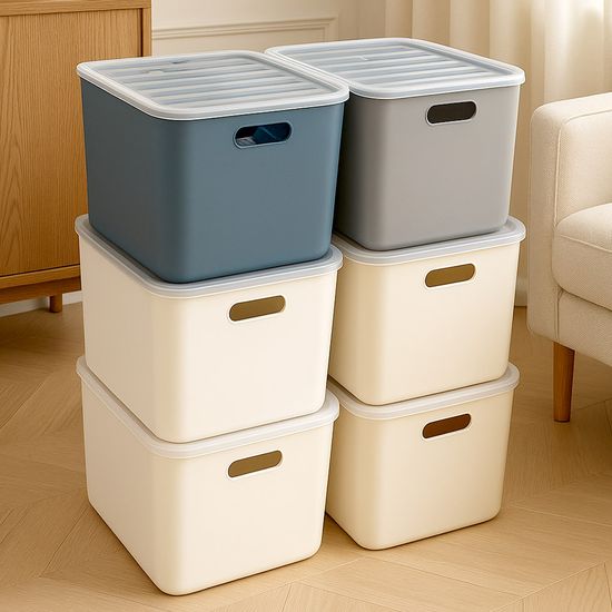 아이엠 리빙박스 수납 정리함(4 size) 뚜껑포함