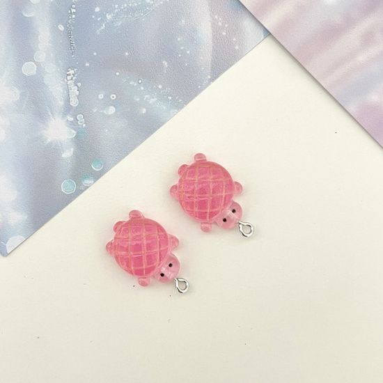 메론빵 거북이 키링 행운 핸드폰 팬던트 열쇠 고리 