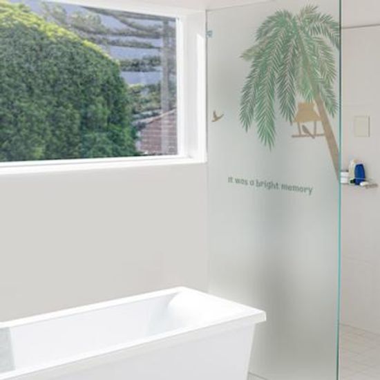 ig170_m-무점착유리시트_푸른나무와새집_유리문시트지