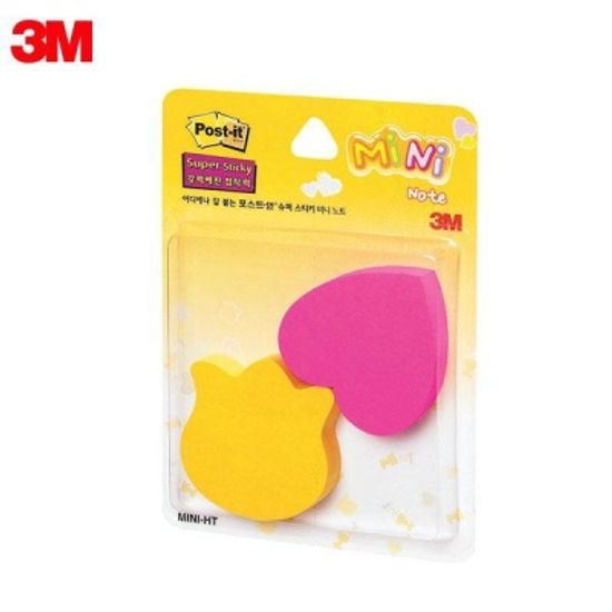 3M 포스트잇 강한점착용 미니 2패드 HT [00031882]