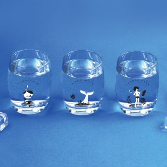 세계문학 유리컵