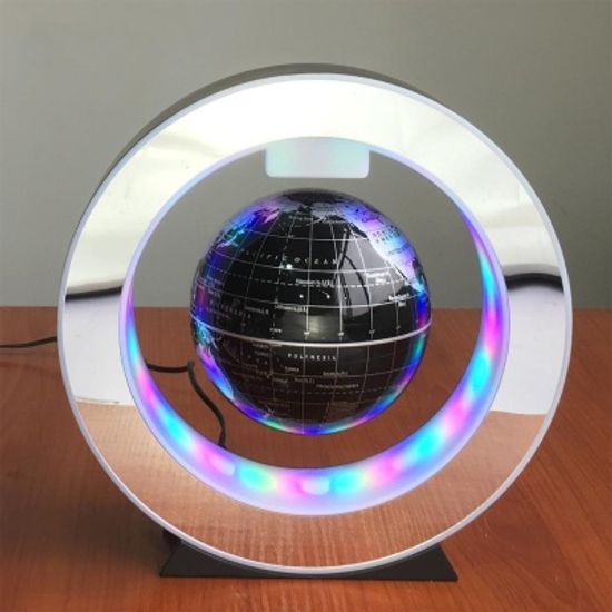 LED 자기부상 지구본 무중력 지구본 무드등 4인치 영문