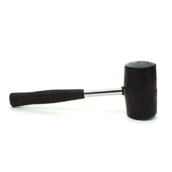 500g 쇠 손잡이 고무망치/DIY 목공예 수공예 작업공구