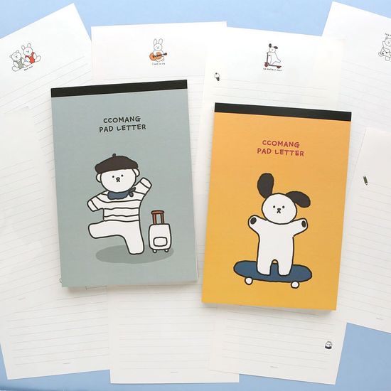 감사 사랑 감동 패드 편지지 비점착식(W9EBFDF)