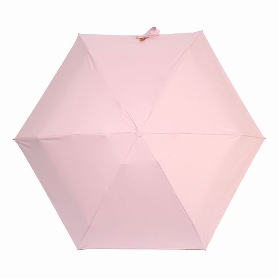 올시즌 캡슐 UV차단 5단 양산겸 우산(핑크)