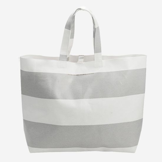 오르네 스트라이프 보더 숄더백 PEVA 방수백