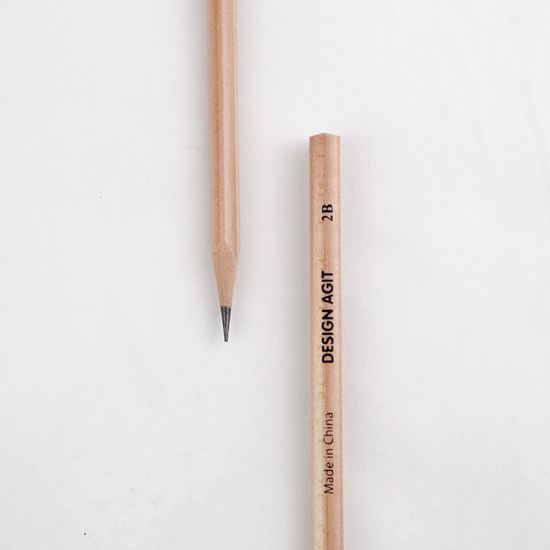 [주문제작]네임연필2B 12자루우드 타이포