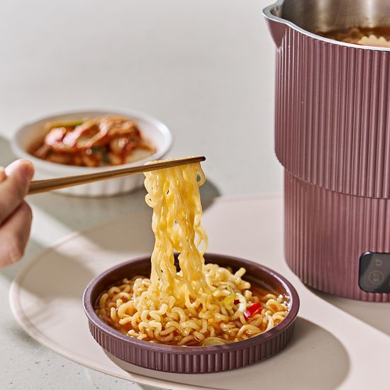 지티스 올스텐 파스텔 접이식 전기포트 디지털 