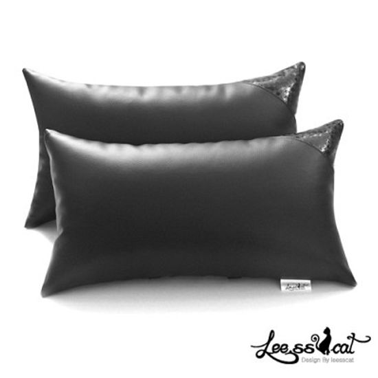 [리스캣] 스와로우 목쿠션-[블랙]