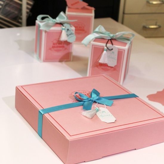 아이씨엘 태슬 정사각(Large) - Pink Lovely