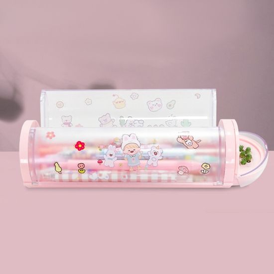 식물 키우기 테라리움 DIY 스티커 필통 연필 케이스
