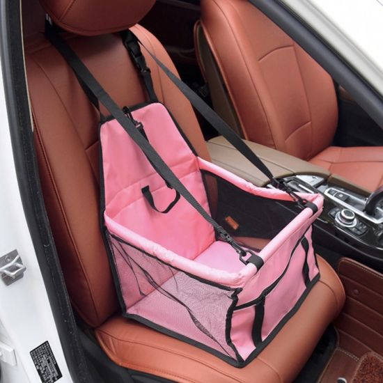 위드펫 강아지 카시트(핑크) 반려동물카시트