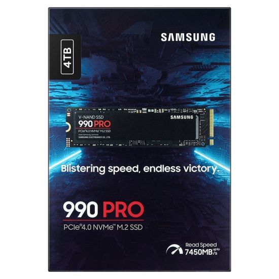 삼성전자 990 PRO NVMe SSD 4TB MZ-V9P4T0BW