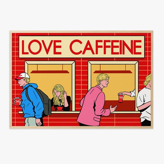 love caffeine, My casual day 인테리어 그림 액자