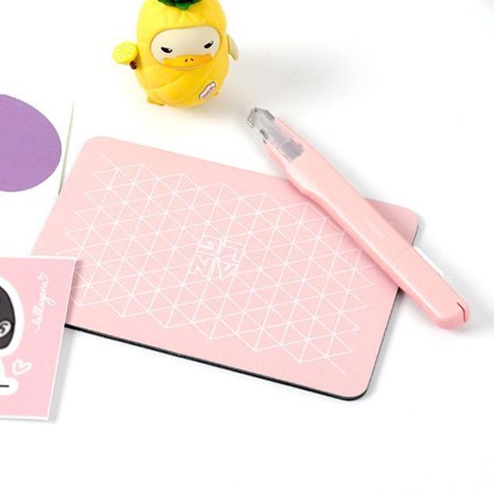 양면 커팅매트 Mini 10x15cm 색상랜덤(WEBC24D)
